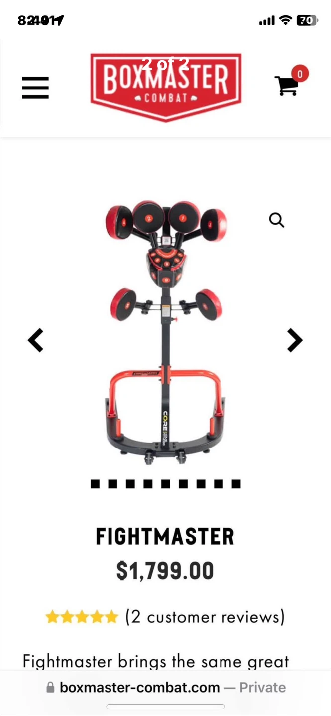 BoxMaster Fightmaster - Boxing Training Equipment
