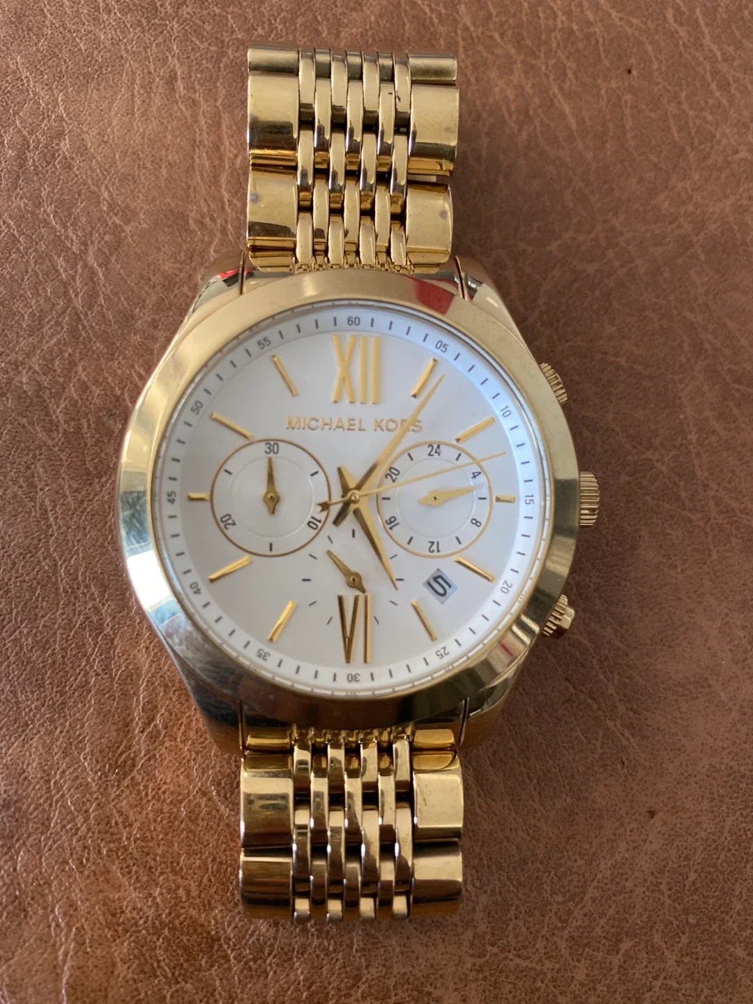 Michael Kors Gold Watch men’s image indicator(2)