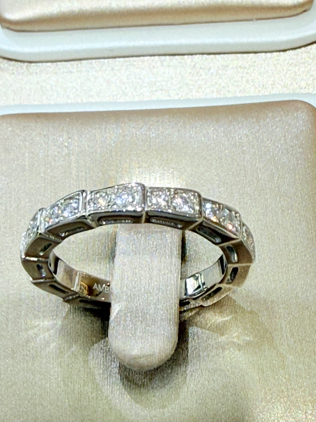 2 carats 925 sterling silver moissanite ring - photo 2