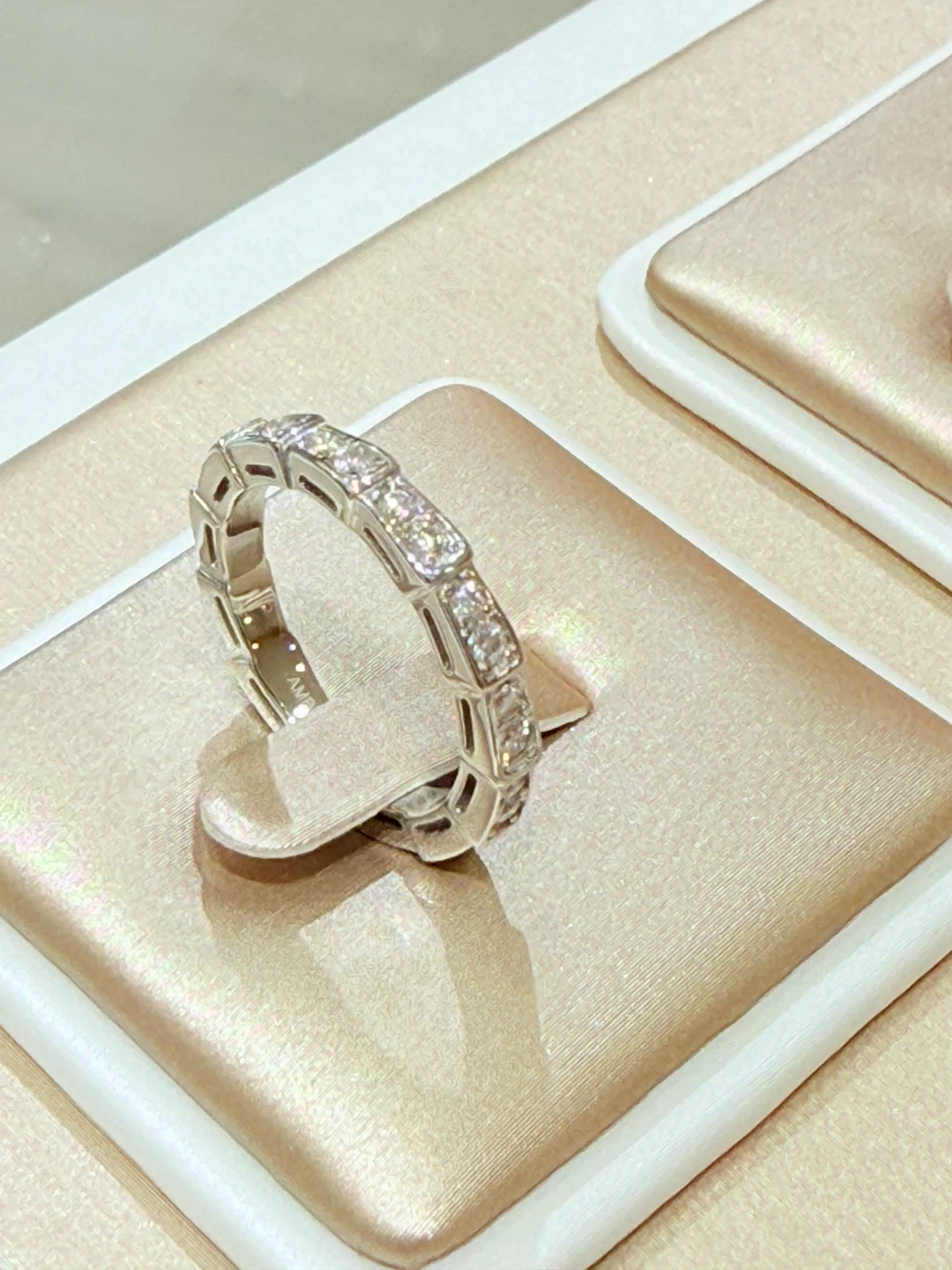 2 carats 925 sterling silver moissanite ring - photo 4
