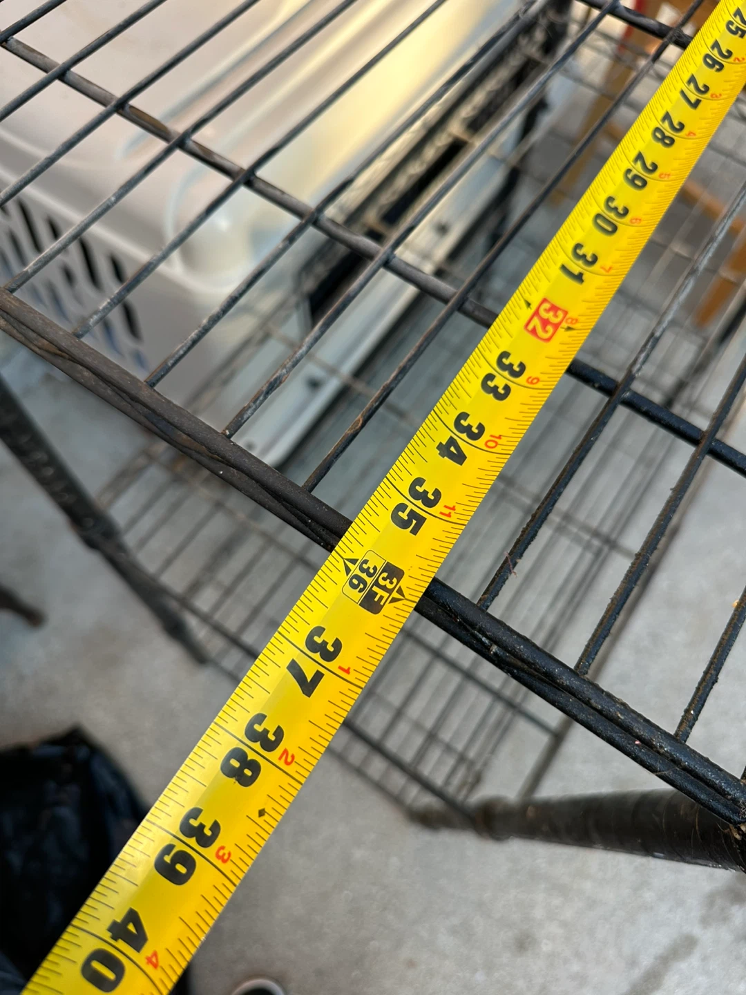 Black Wire Shelf - 36"W x 18"D x 72"H - photo 3