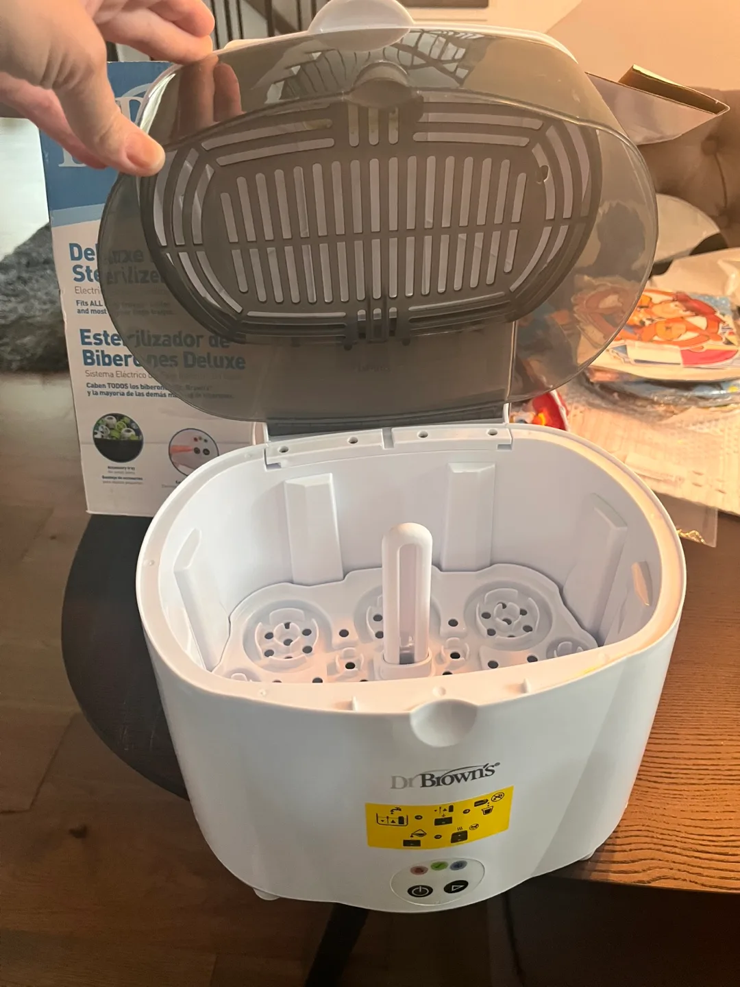 Dr. Brown's Deluxe Bottle Sterilizer - Like New image indicator(2)