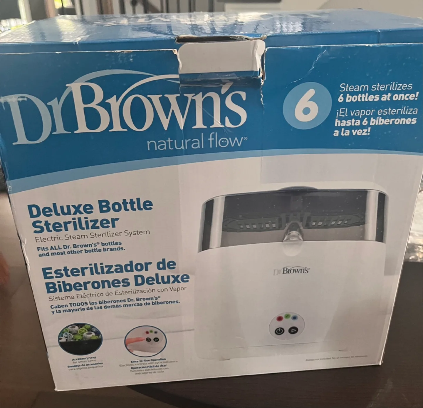 Dr. Brown's Deluxe Bottle Sterilizer - Like New image indicator(4)