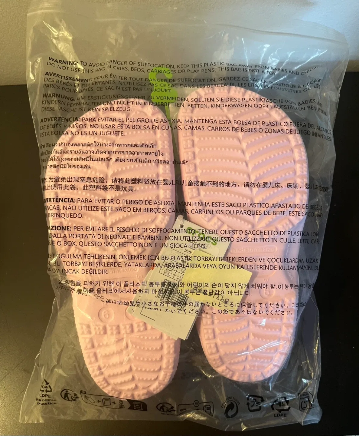 Brand New Pink Milk Crocs image indicator(2)