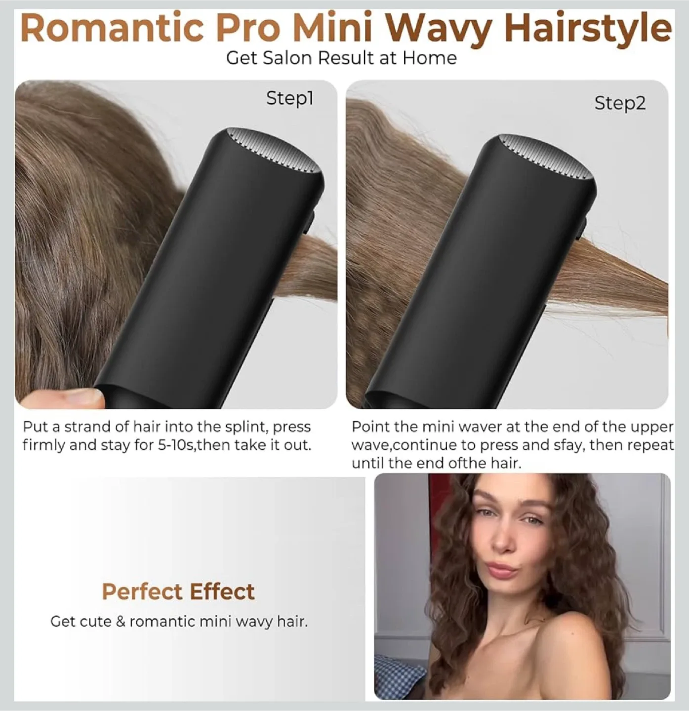 Ukliss Travel Mini Waver - Like New! image indicator(4)