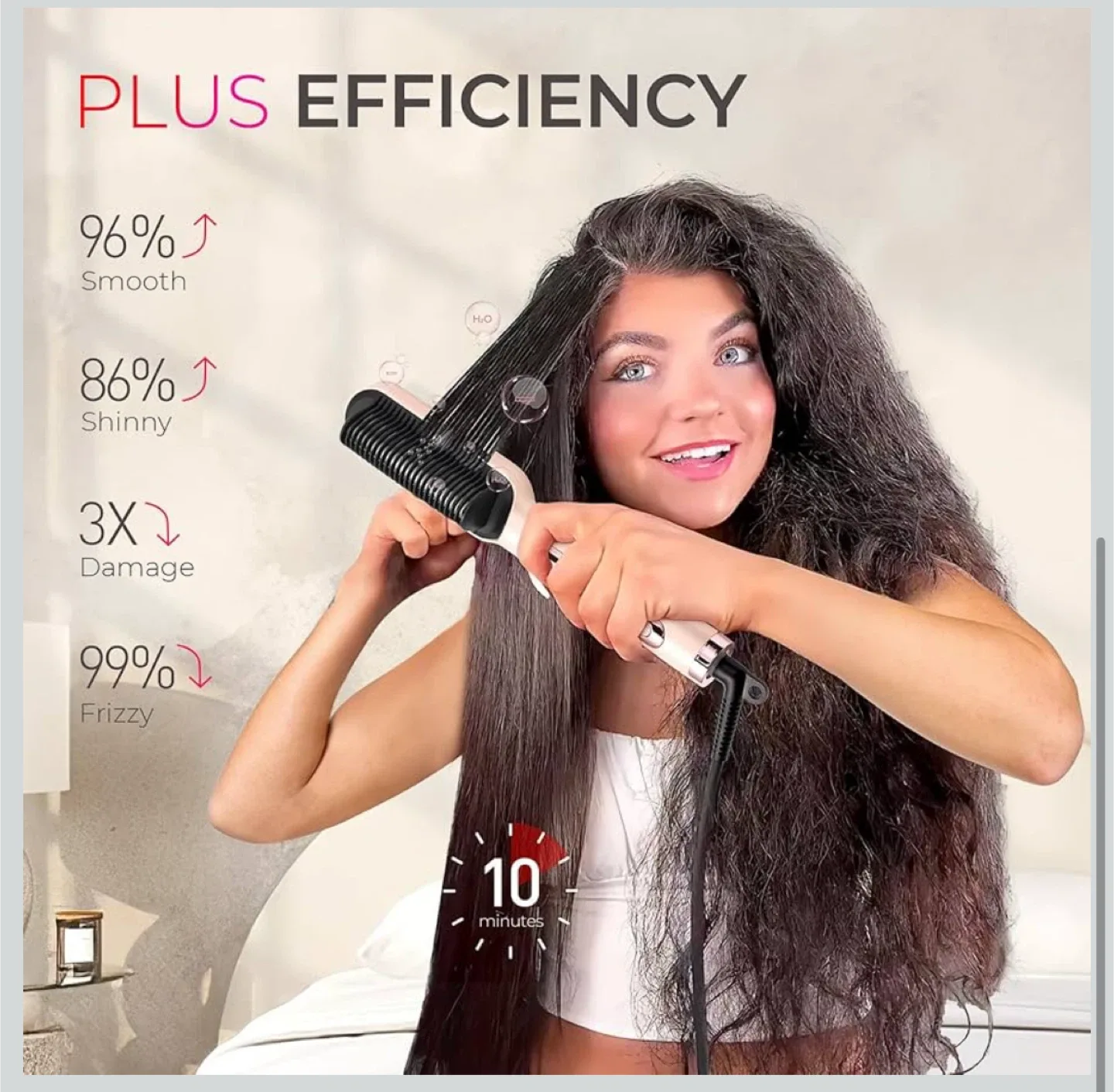 TYMO Ring Hair Straightening Comb image indicator(5)