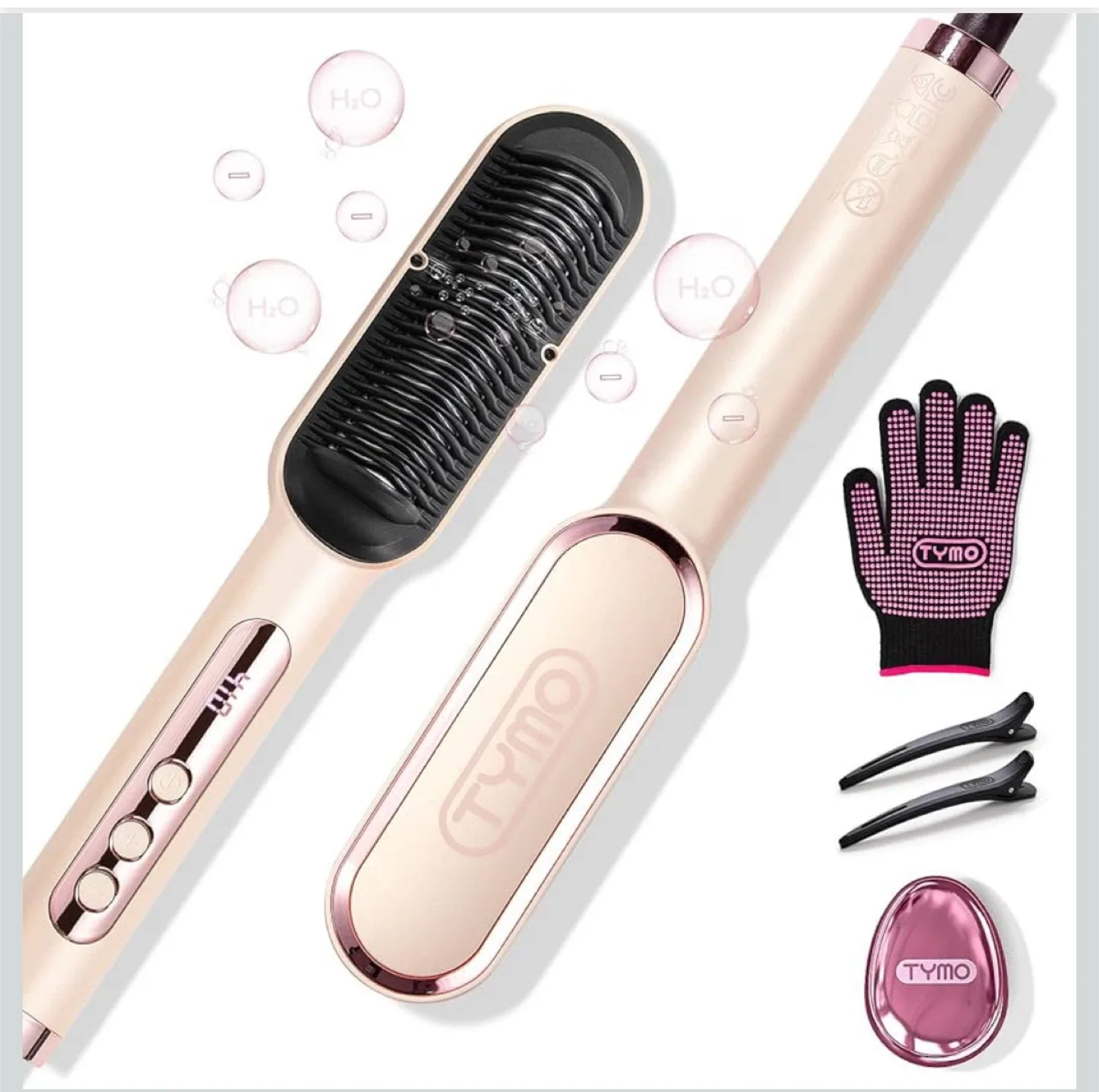 TYMO Ring Hair Straightening Comb image indicator(7)