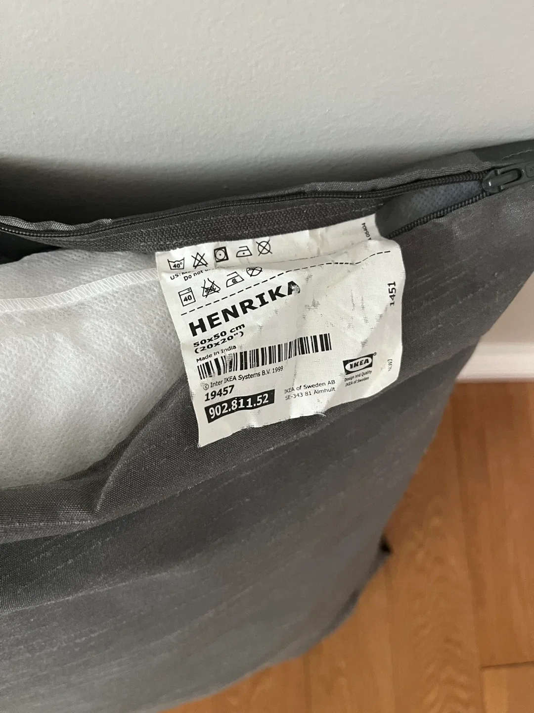 Two Throw Pillows in great condition-price is for both image indicator(3)