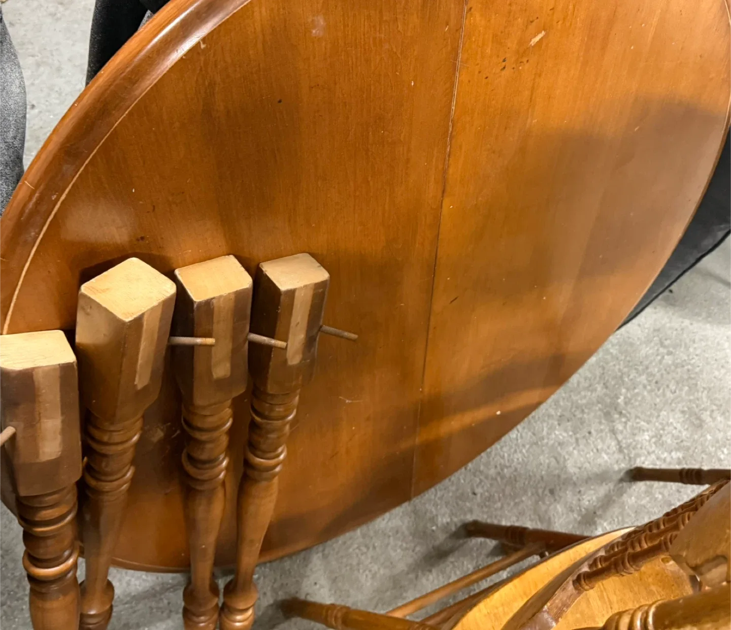 Vintage Wooden Dining Chairs (Set of 3) image indicator(2)