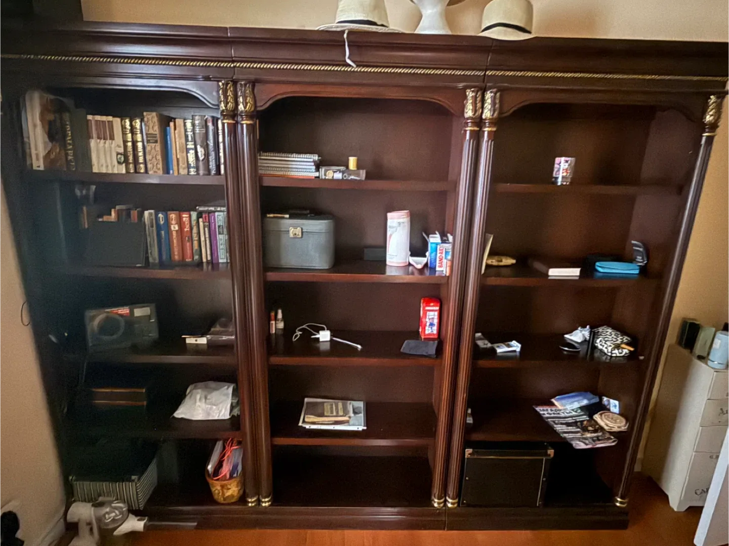 Large Wooden Bookcase thumbnail