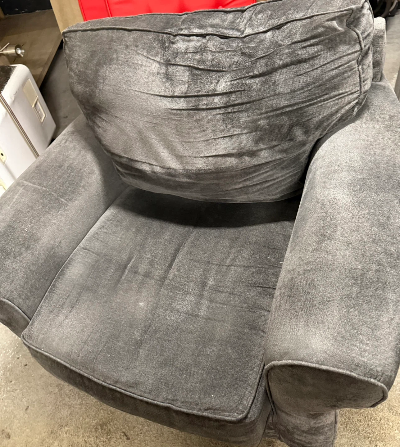 Grey Modular Couch Set - photo 3