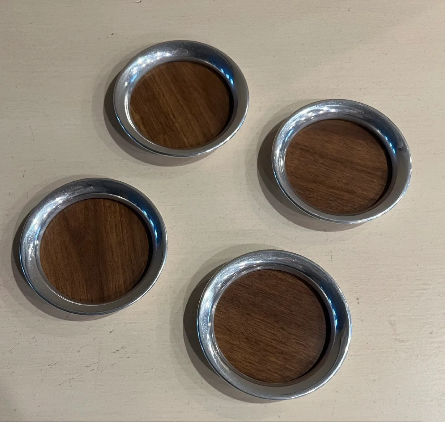 Vintage Coasters x4 thumbnail