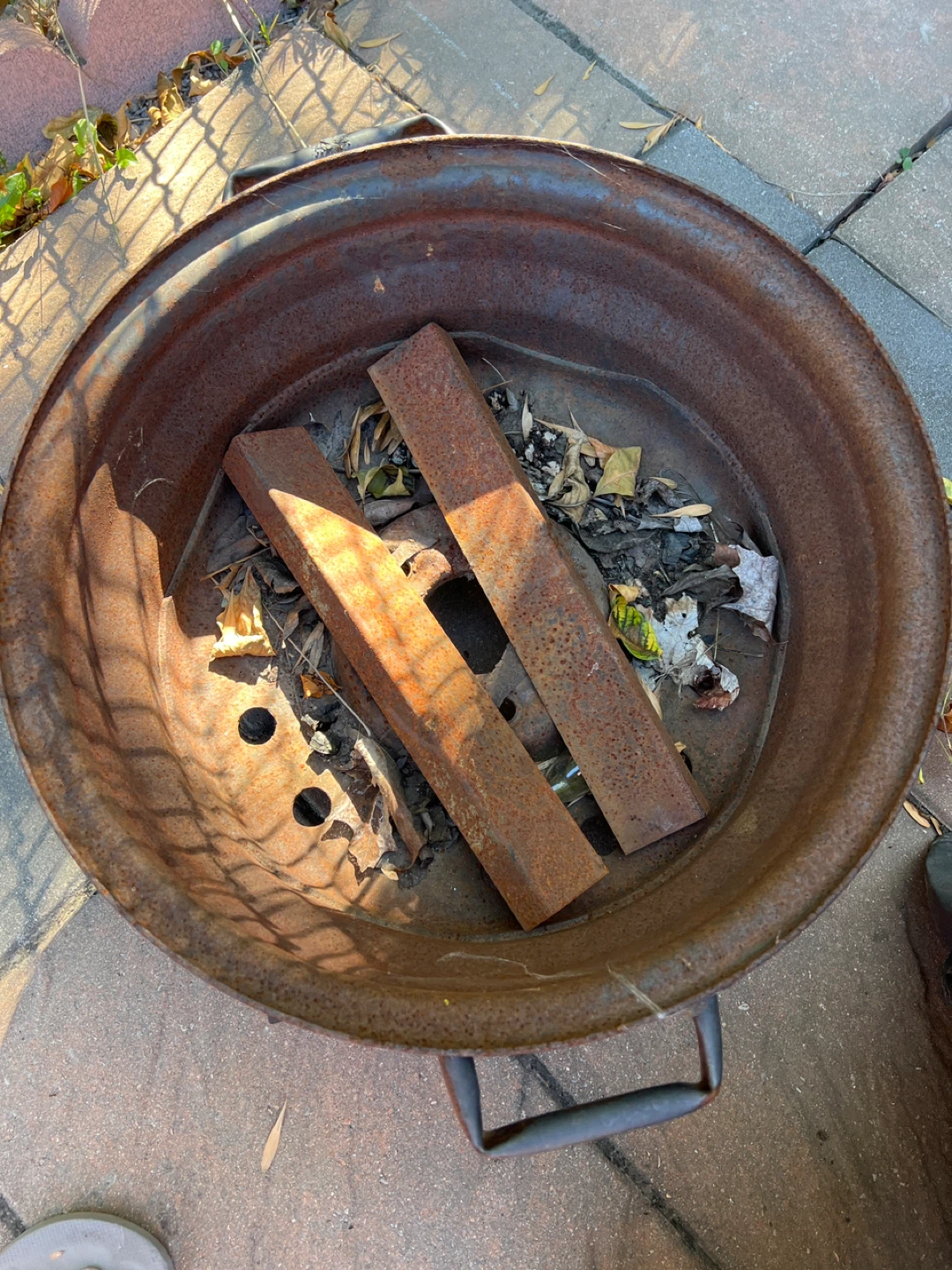 Rustic Fire Pit - Upcycled Wheel Rim - photo 2
