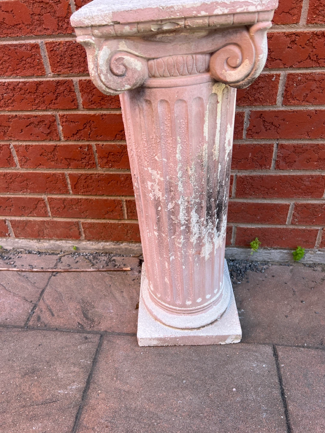 Concrete Garden Column/Pedestal