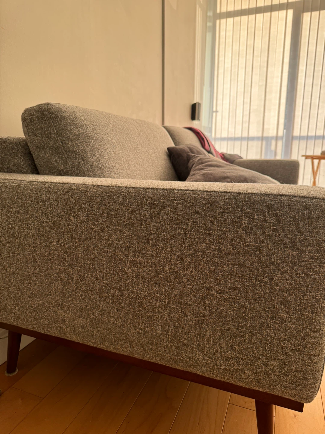 Grey Fabric Sofa - photo 4