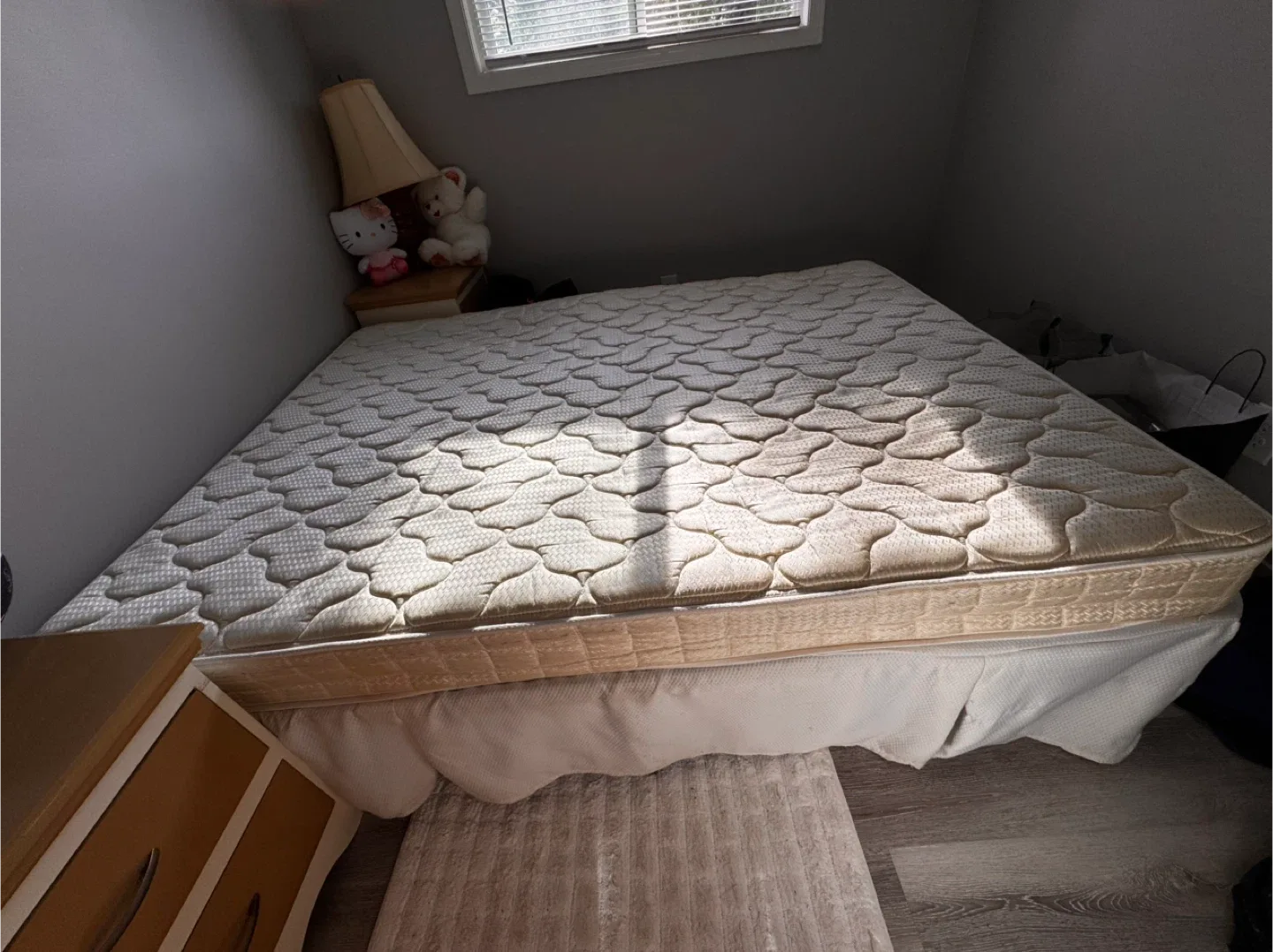 Bed frame and Queen Size Mattress image indicator(2)