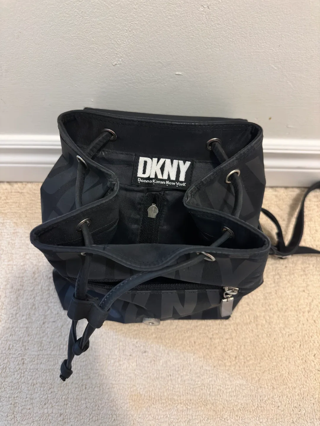 DKNY Black Backpack image indicator(3)