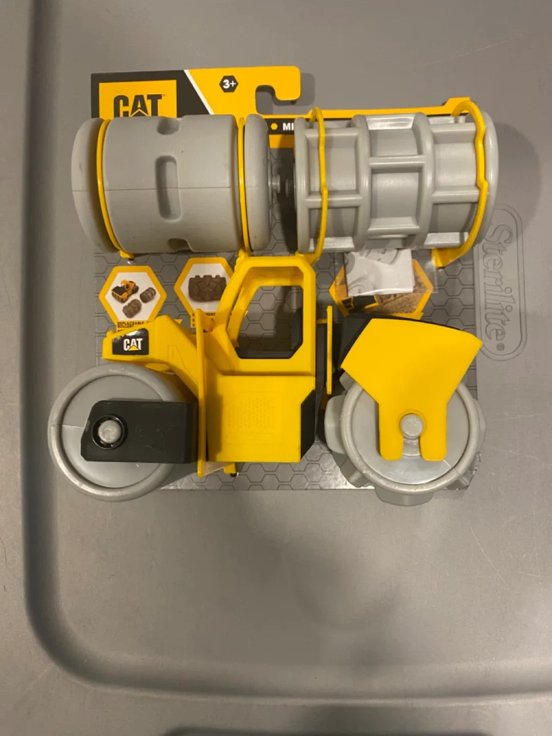 New CAT Mini Crew Road Roller Sand Set thumbnail