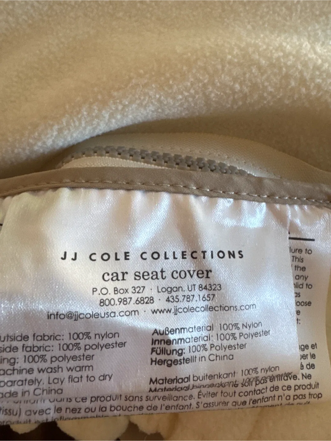 JJ Cole Collections Car Seat Cover image indicator(4)