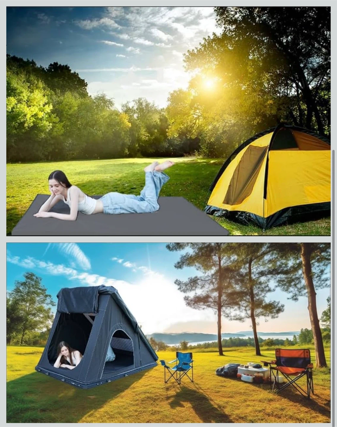Rooftop Tent Mattress - Gray - photo 2