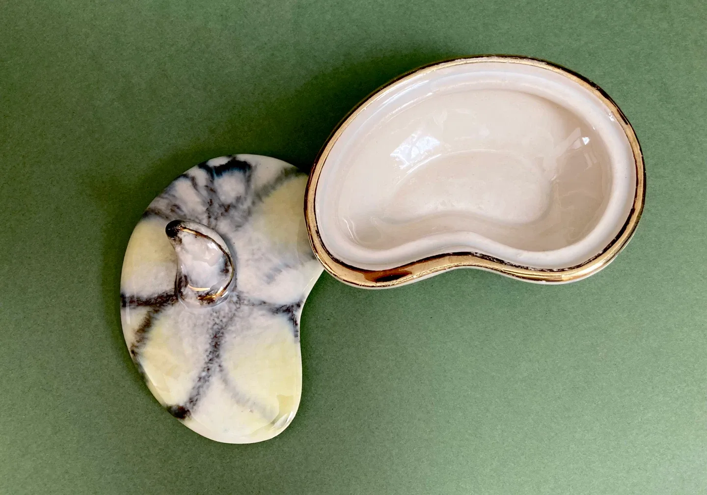 Vintage MCM German Trinket Box image indicator(2)