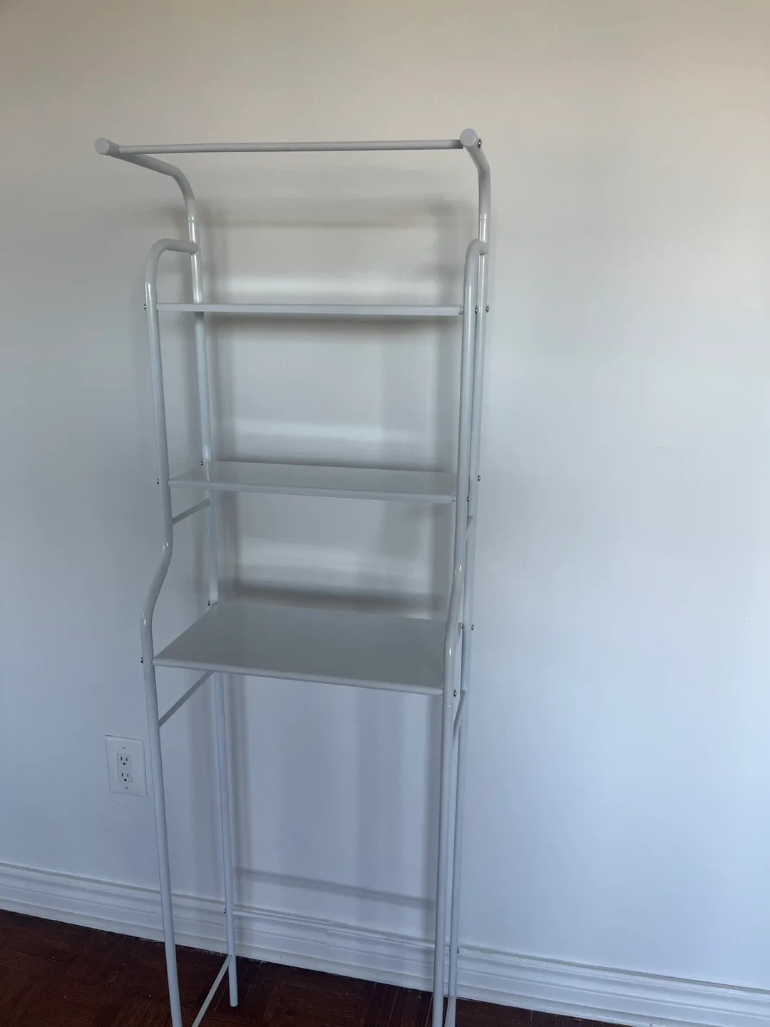 White Over-the-Toilet Storage Shelf thumbnail
