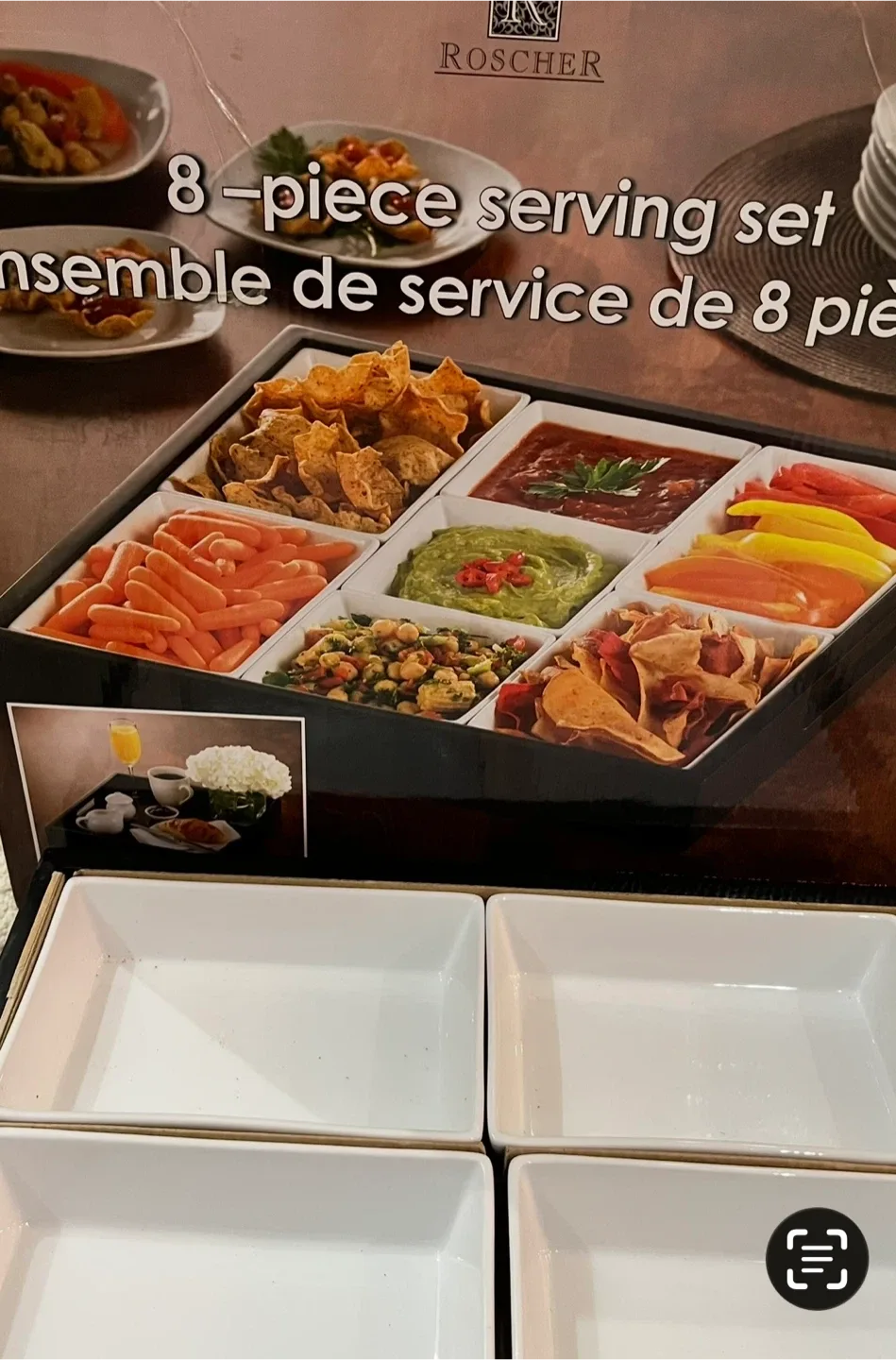 Roscher 8-Piece Serving Set - New in Box image indicator(4)