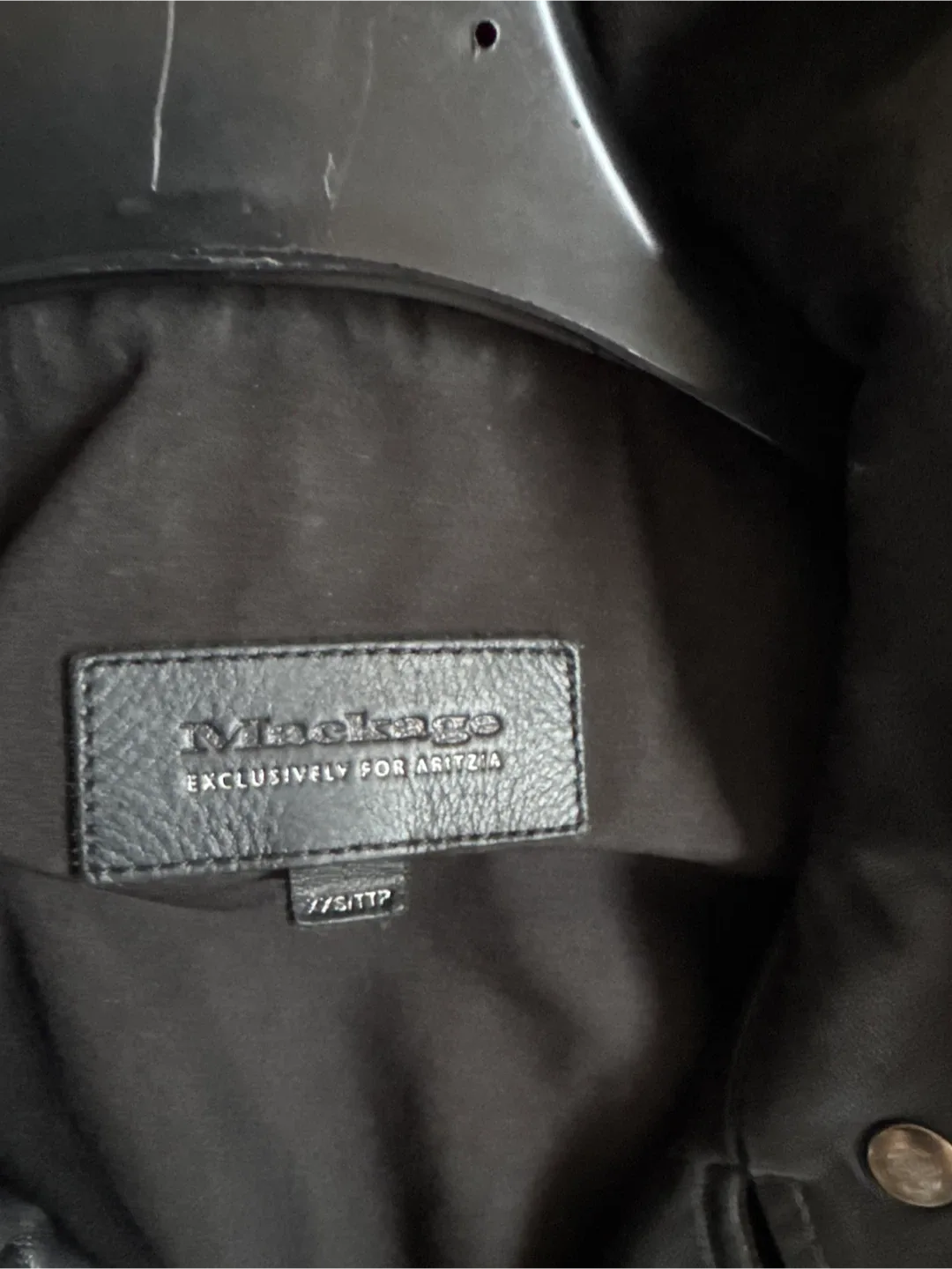 Mackage Leather Moto Jacket XS image indicator(3)