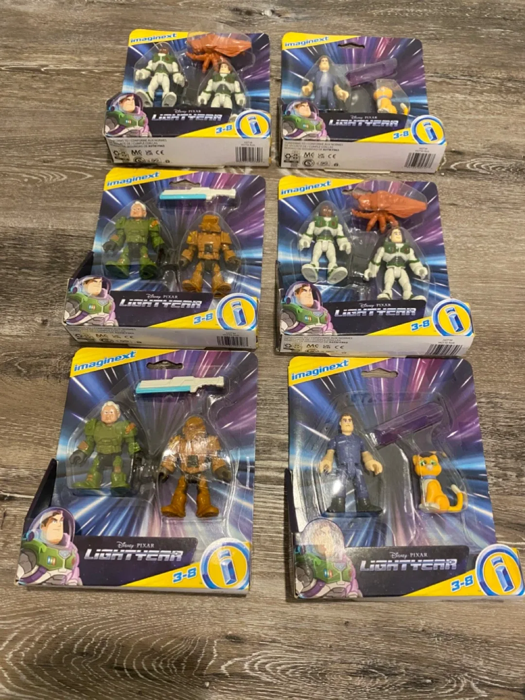 Imaginext Disney Pixar Lightyear Action Figures, Ages 3-8 thumbnail