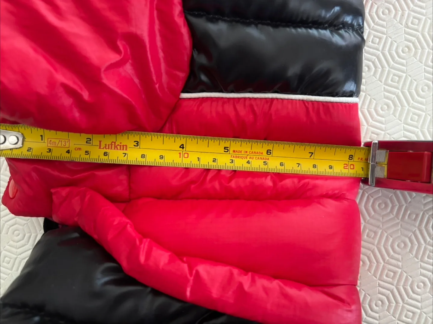 The Nobth Face Red & Black dog Puffer Dog Coat image indicator(5)