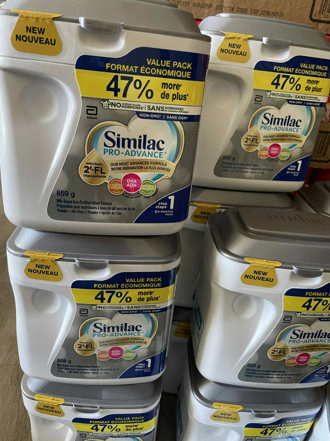 New Similac Pro-Advance Infant Formula - 859g