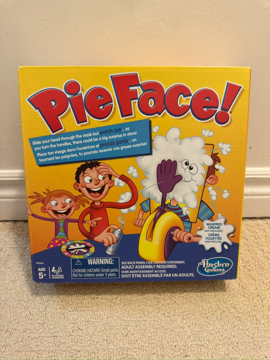 Pie Face! Game by Hasbro Gaming thumbnail