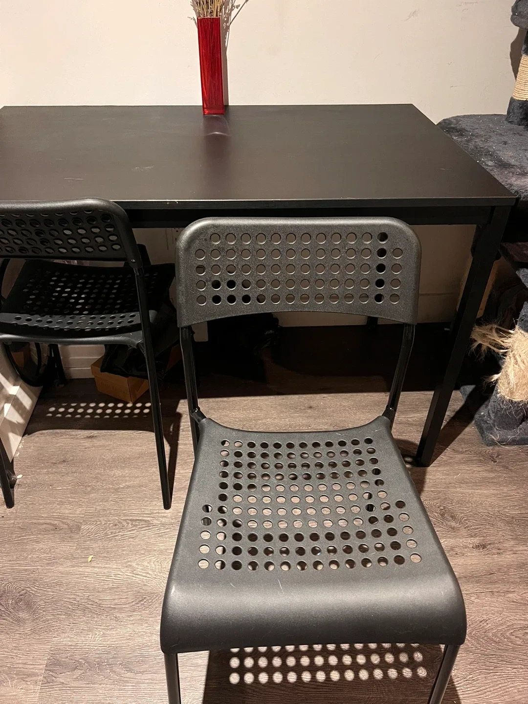 IKEA Table and Chairs Set - Black image indicator(2)