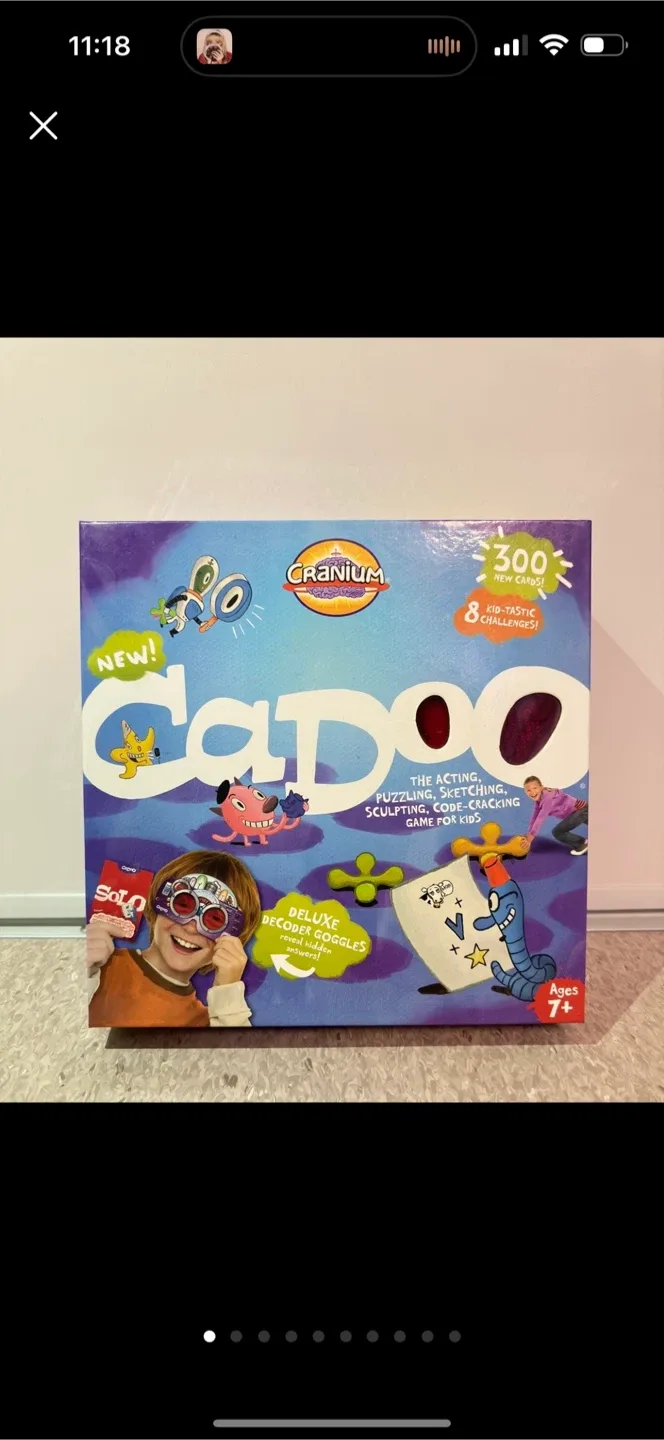 Cranium Cadoo Game Ages 7+ thumbnail