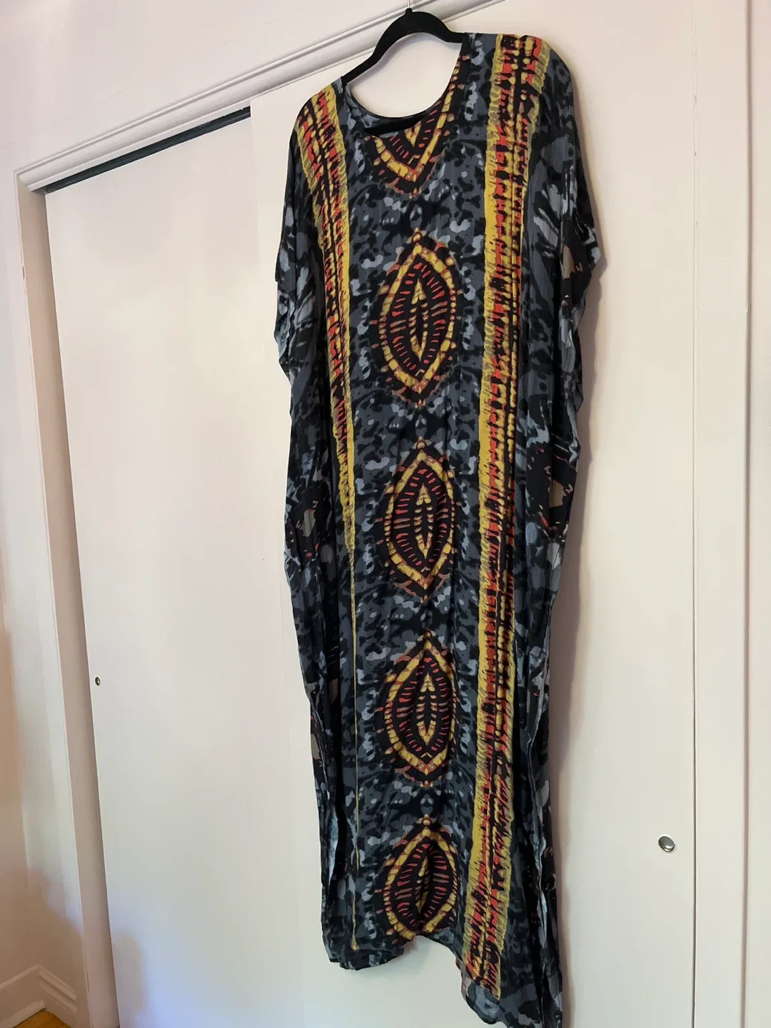 Patterned Kaftan Dress thumbnail