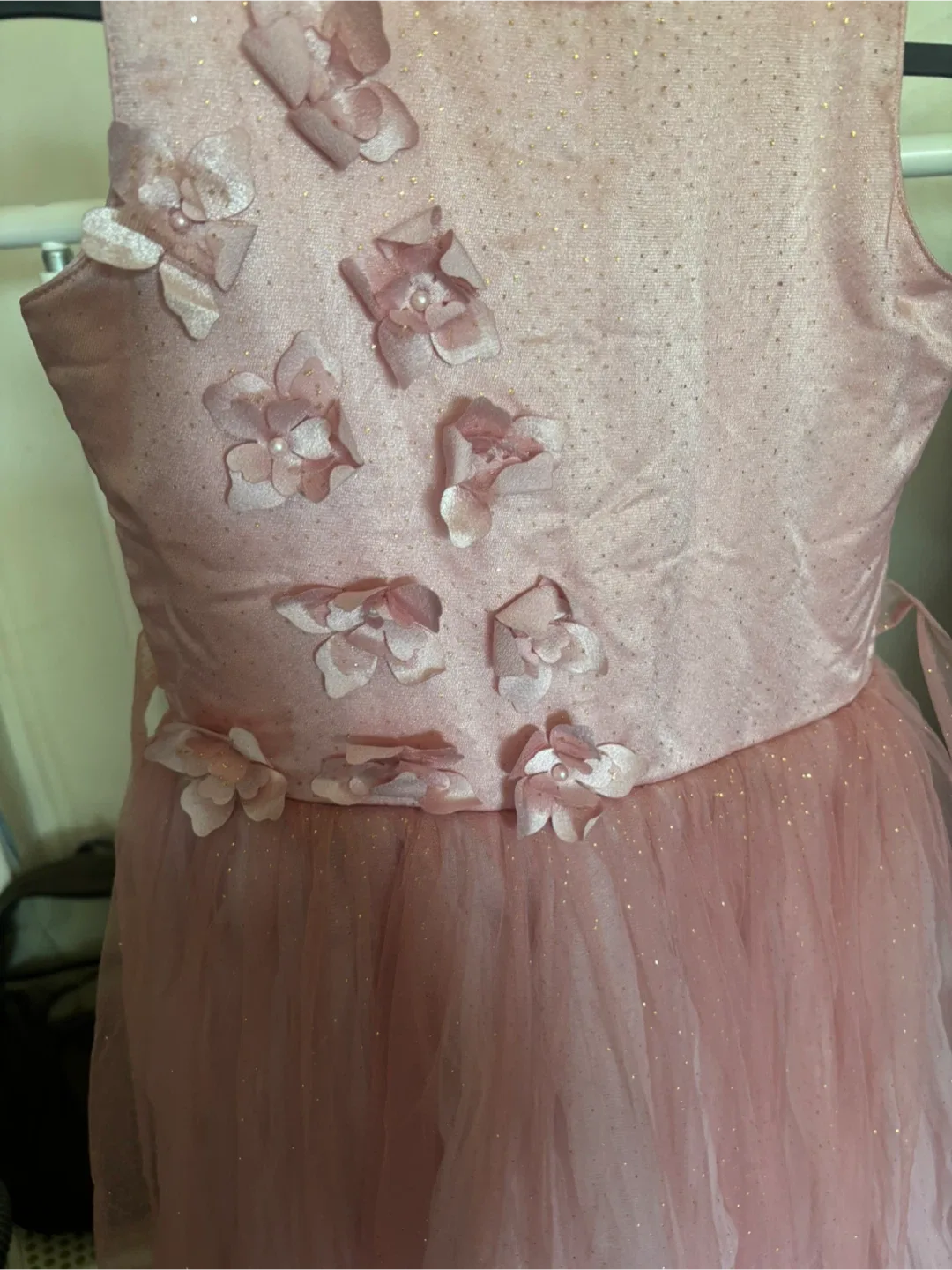 Pink Flower Girl Dress image indicator(3)