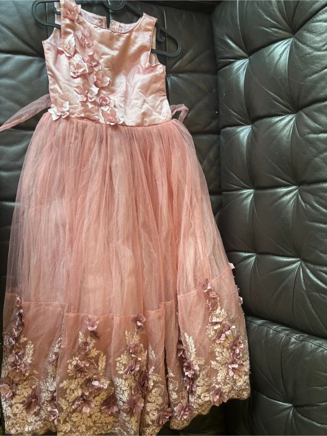 Pink Flower Girl Dress image indicator(2)