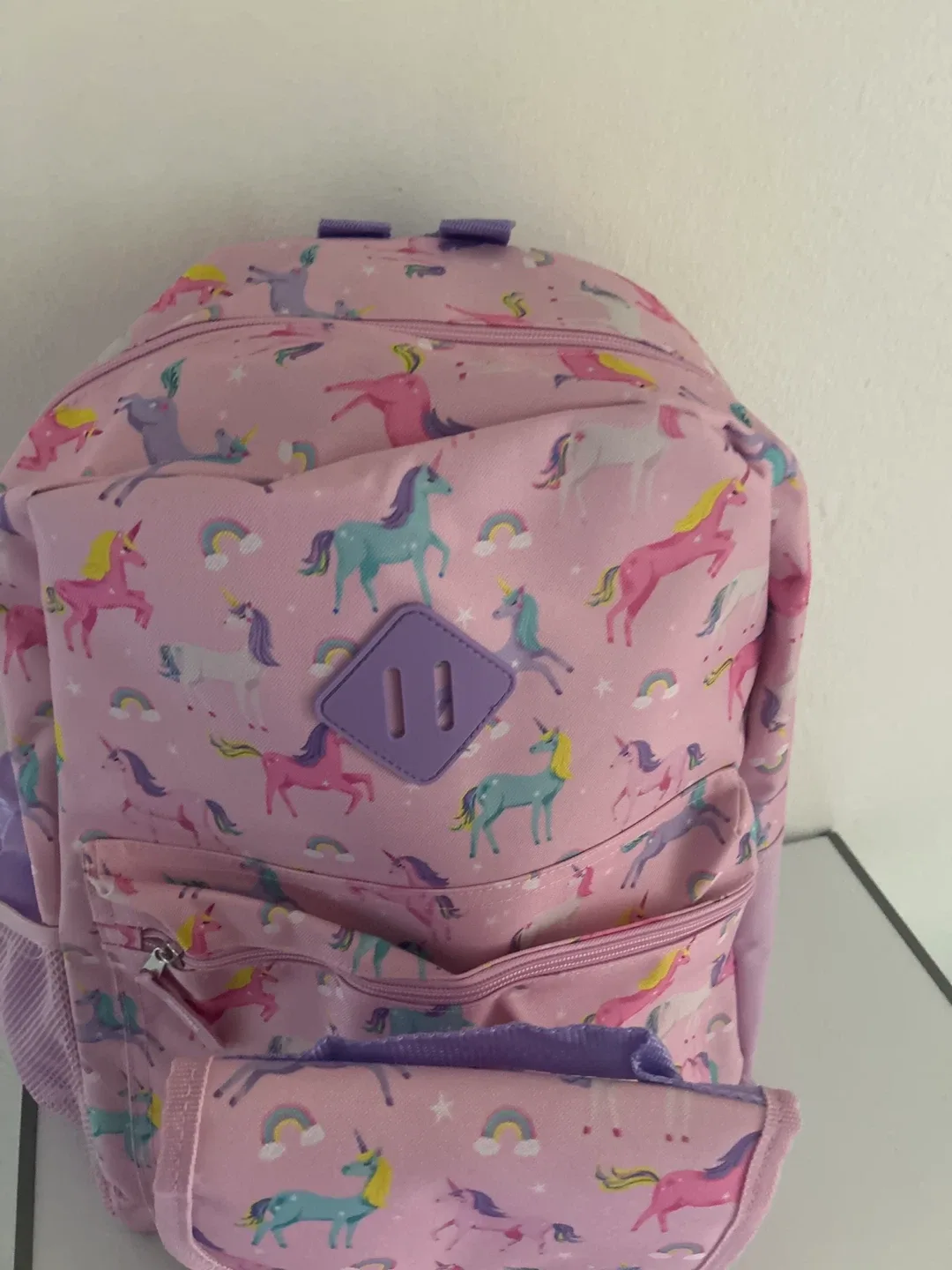 Unicorn Print Backpack image indicator(2)