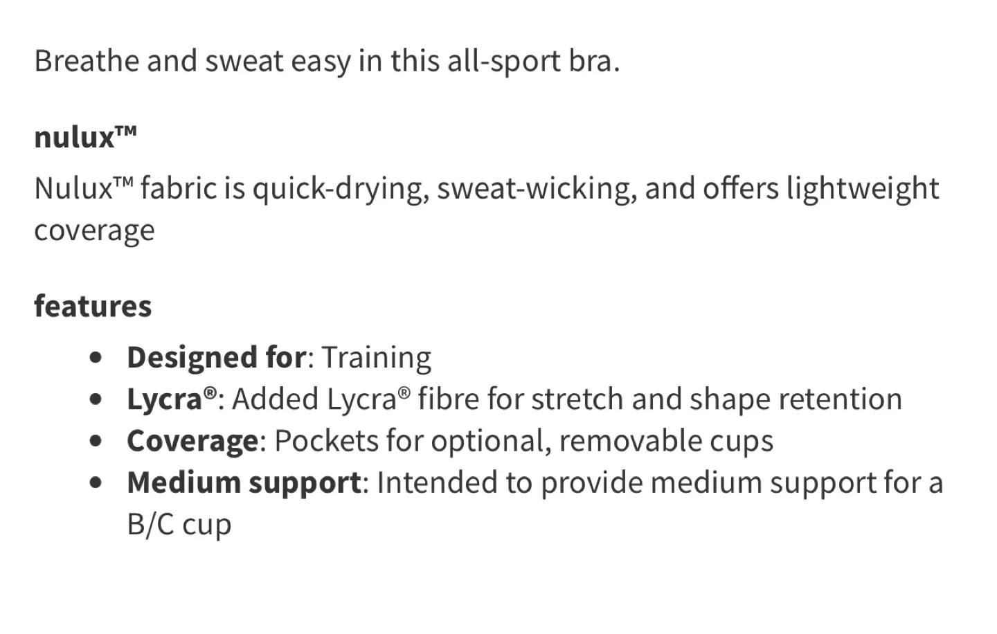 Lululemon Energy Bra NULUX Green Foliage -Size 10 image indicator(5)