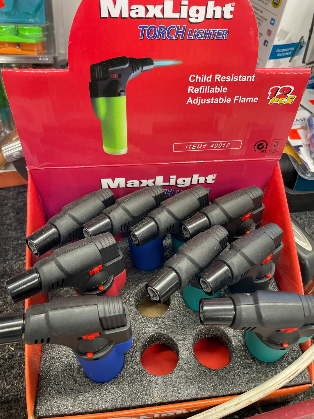 MaxLight Torch Lighter - Child Resistant