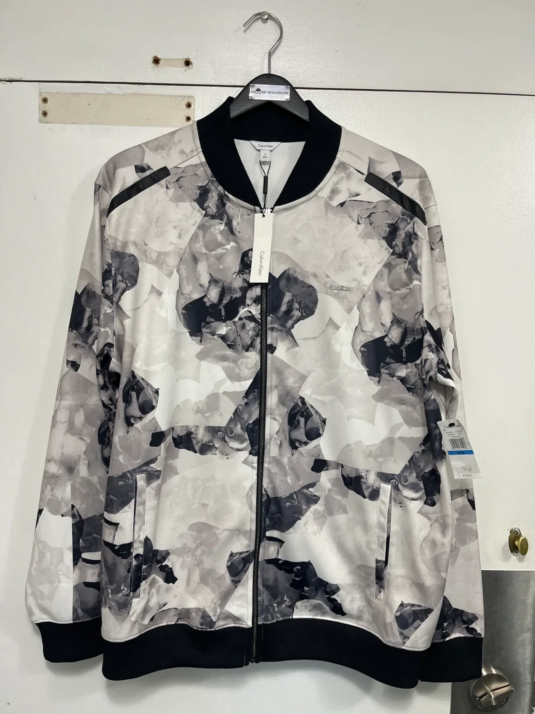 New Calvin Klein XL/TG Floral Bomber Jacket thumbnail