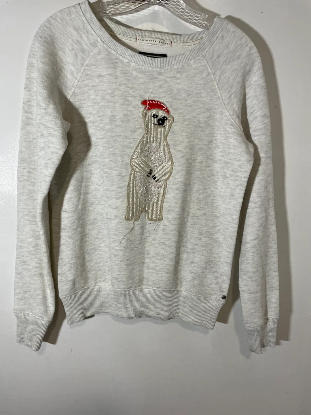 Cecilie Copenhagen Sweatshirt with Polar Bear Design thumbnail