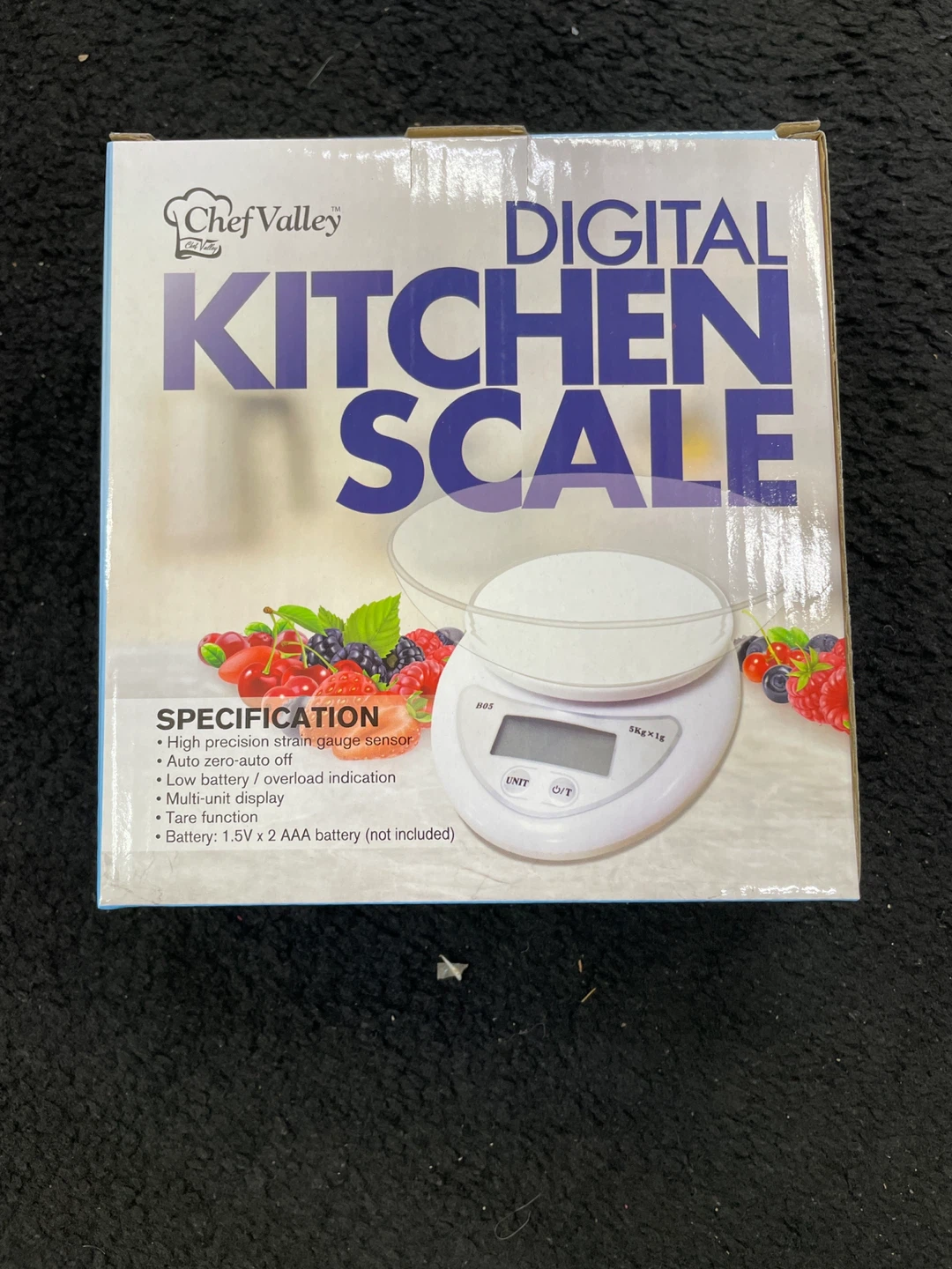 Chef Valley Digital Kitchen Scale - New in Box