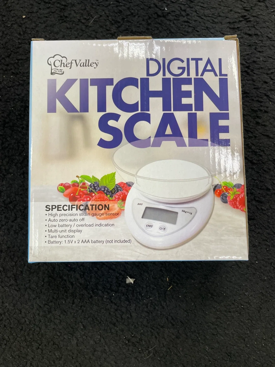 Chef Valley Digital Kitchen Scale - New in Box thumbnail
