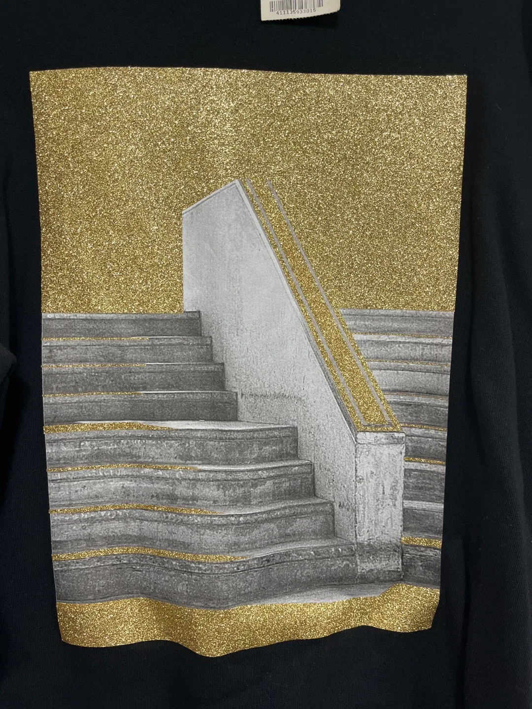 Palm Angels Black Crewneck Sweatshirt image indicator(3)