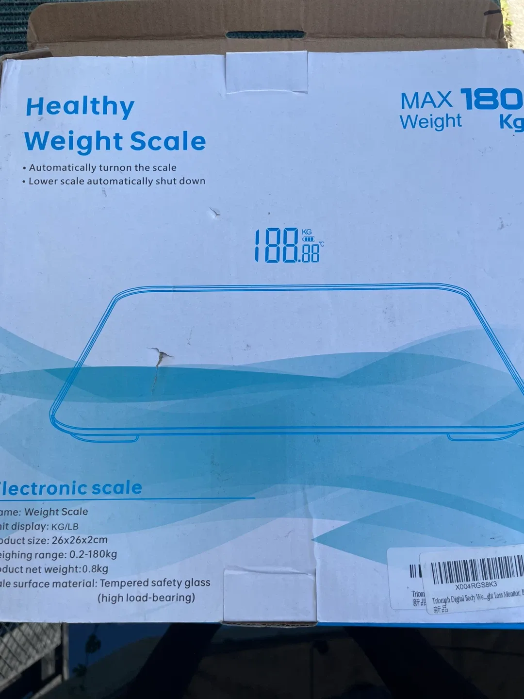 Healthy Weight Scale - New in Box thumbnail