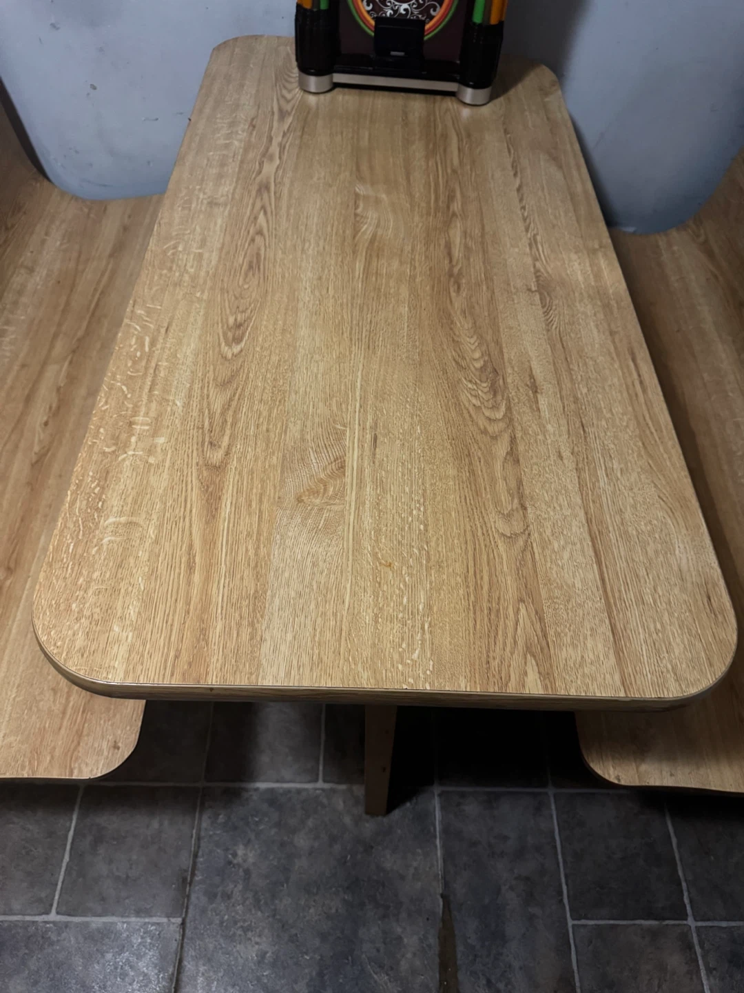 Wooden Dining Booth - photo 3