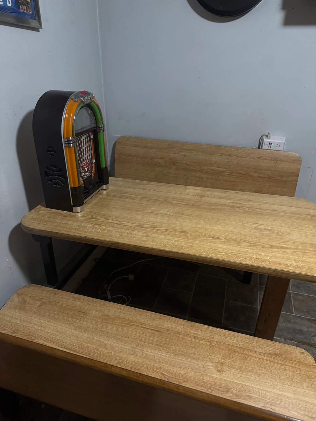 Wooden Dining Booth - photo 4