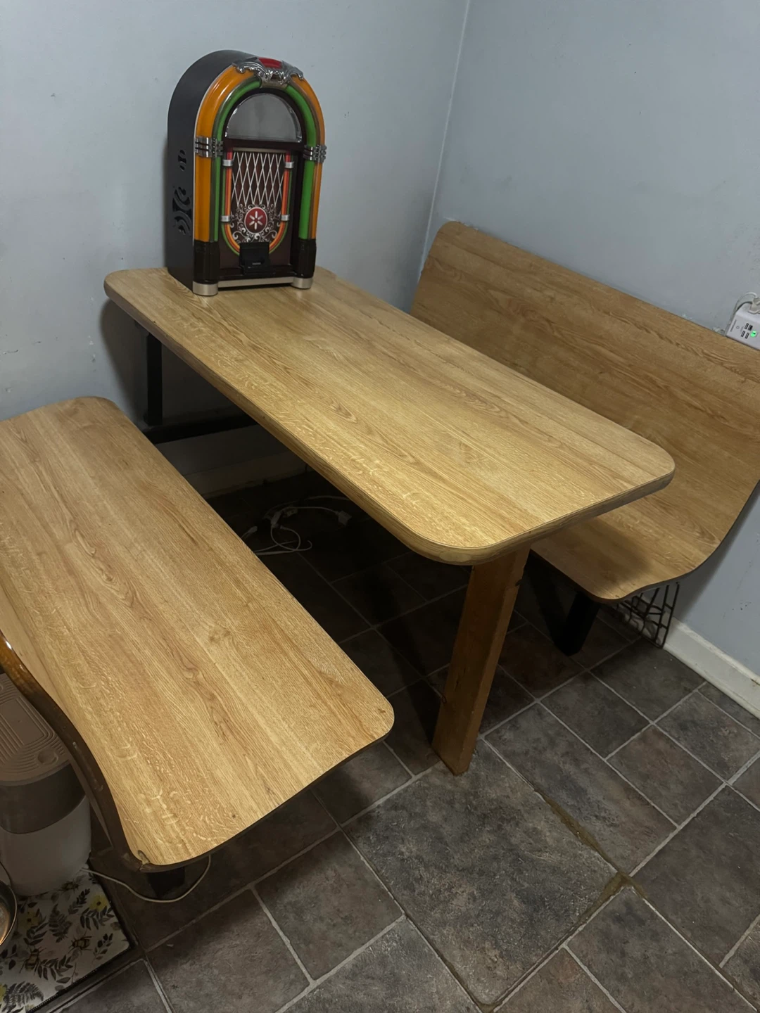 Wooden Dining Booth - photo 5