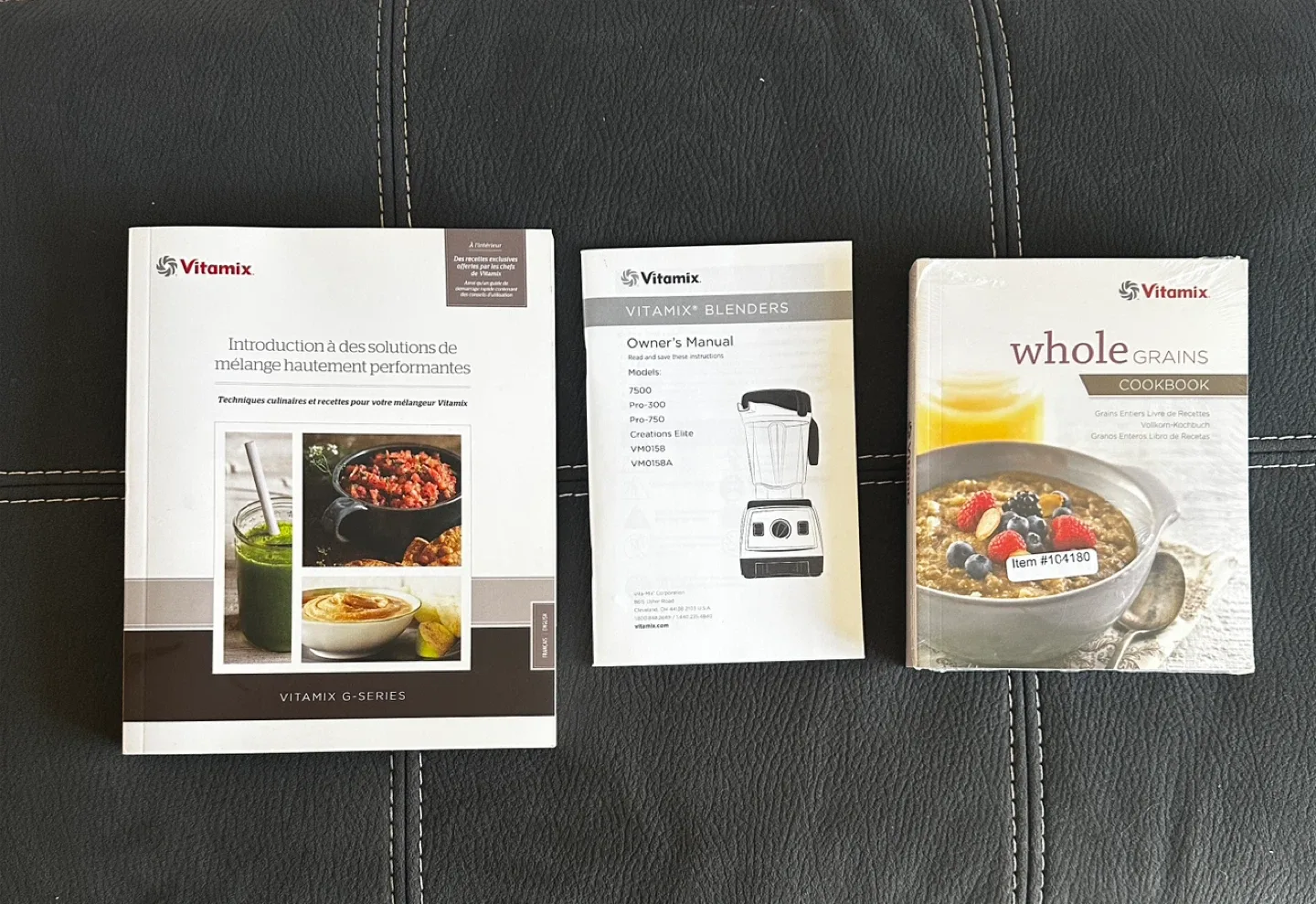 Vitamix 7500 Blender And Dry Grains Container Bundle & Warranty image indicator(5)